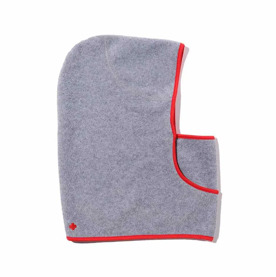 Beams Plus - Cagoule - Gris & Rouge