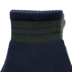Beams Plus - Chaussettes School Boy - Marine