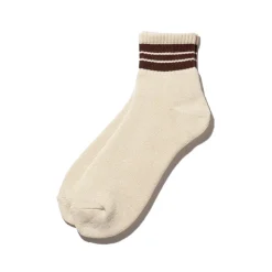 Beams Plus - Chaussettes School Boy - Brun