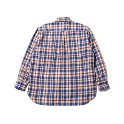 Beams Plus - Chemise Brushed Flannel - Bleu