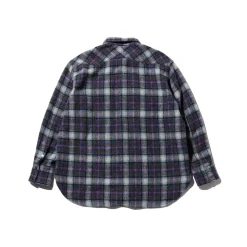 Beams Plus - Chemise Western - Violet
