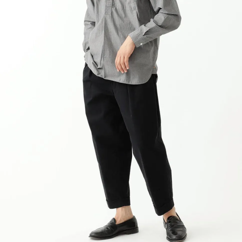 Beams Plus - Pantalon à pinces - Noir