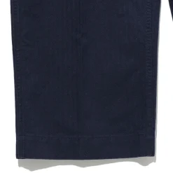 Beams Plus - Pantalon Herringbone - Navy