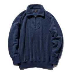 Beams Plus - Pull Zip - Bleu