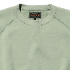 Beams Plus - Sweat à manches courtes - Vert