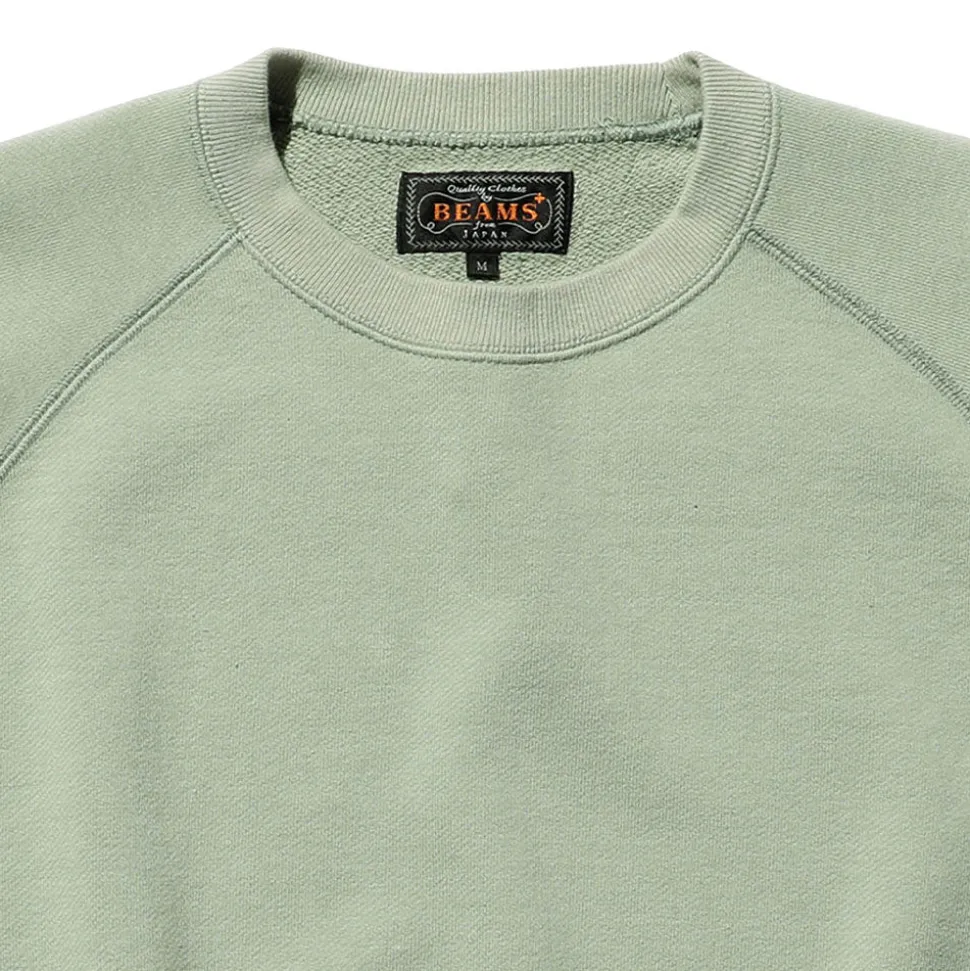 Beams Plus - Sweat à manches courtes - Vert