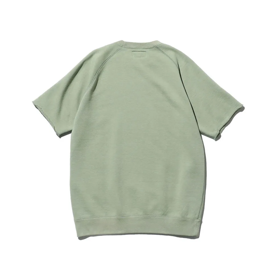 Beams Plus - Sweat à manches courtes - Vert