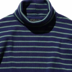 Beams Plus - T-shirt Fraise Stripe - Marine