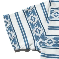 Beams Plus - T-shirt poche - Bleu