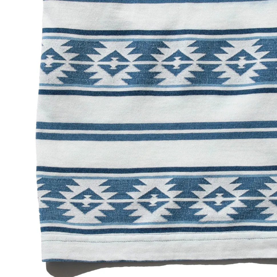 Beams Plus - T-shirt poche - Bleu