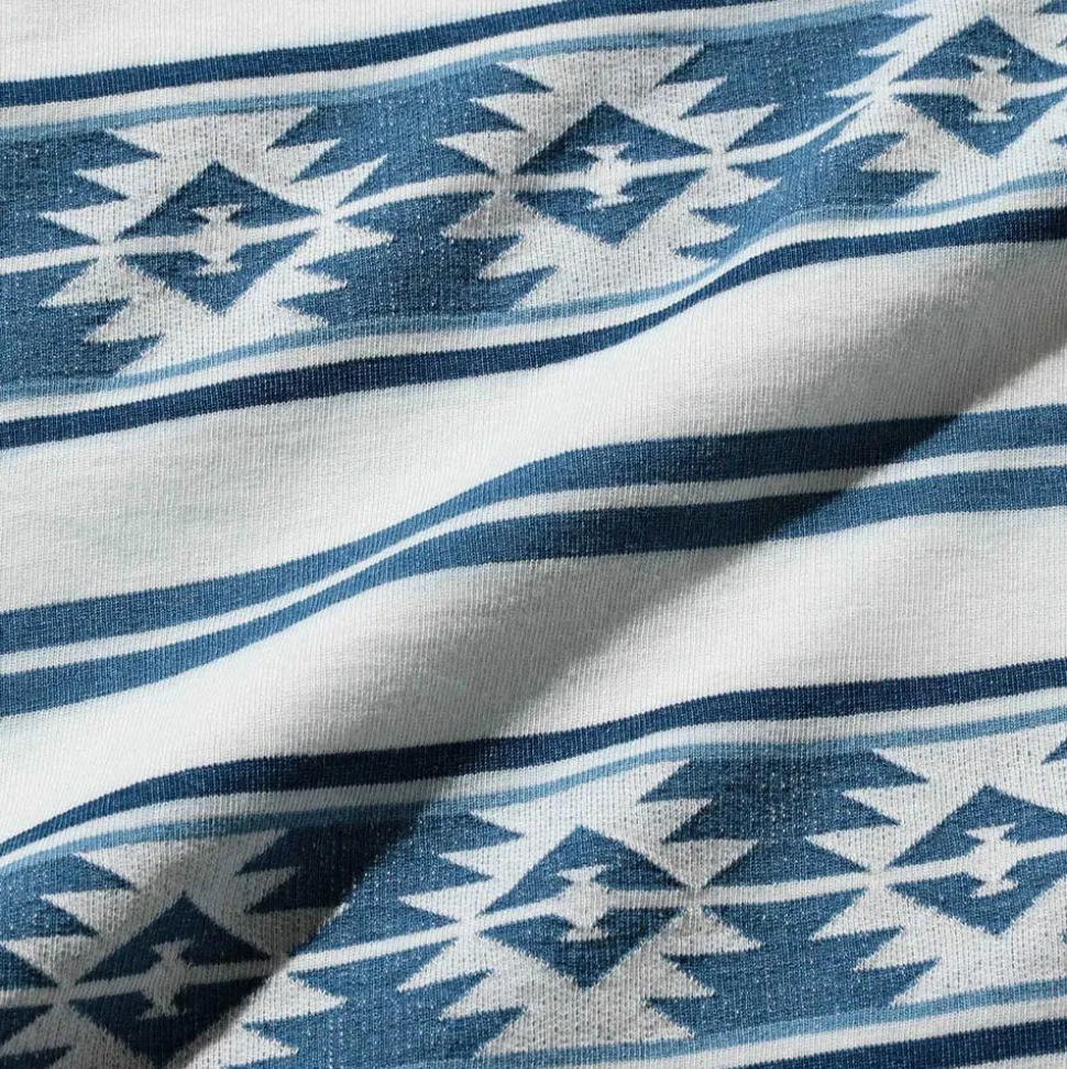 Beams Plus - T-shirt poche - Bleu