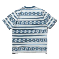Beams Plus - T-shirt poche - Bleu