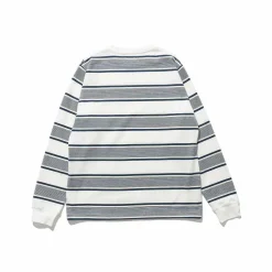 Beams Plus - T-shirt Stripe - Blanc
