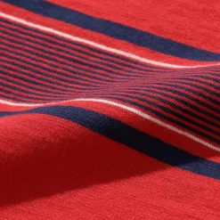 Beams Plus - T-shirt Stripe - Rouge