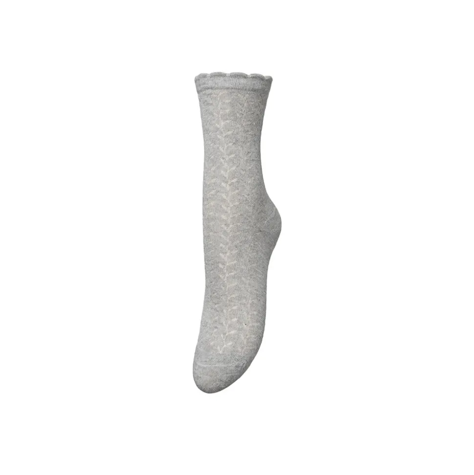 Becksöndergaard - Chaussettes Leofa Cotta - Gris