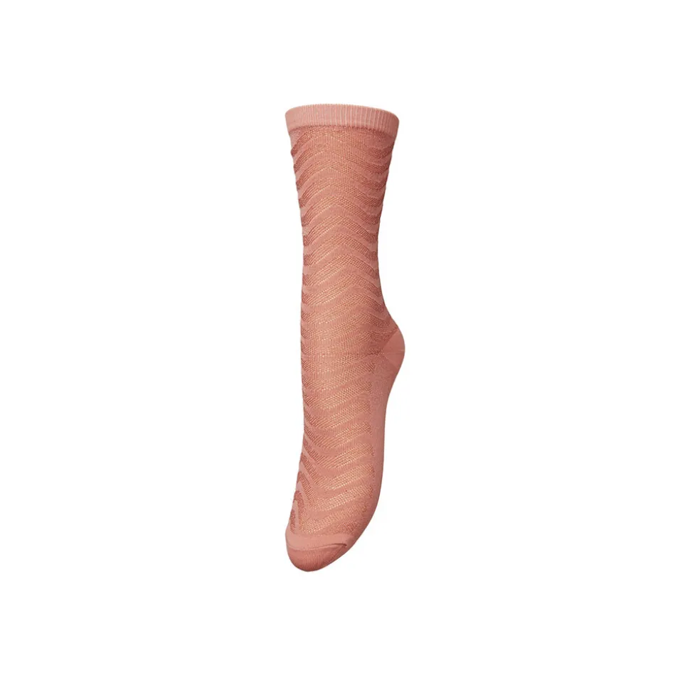 Becksöndergaard - Chaussettes Mina Glitter - Rose