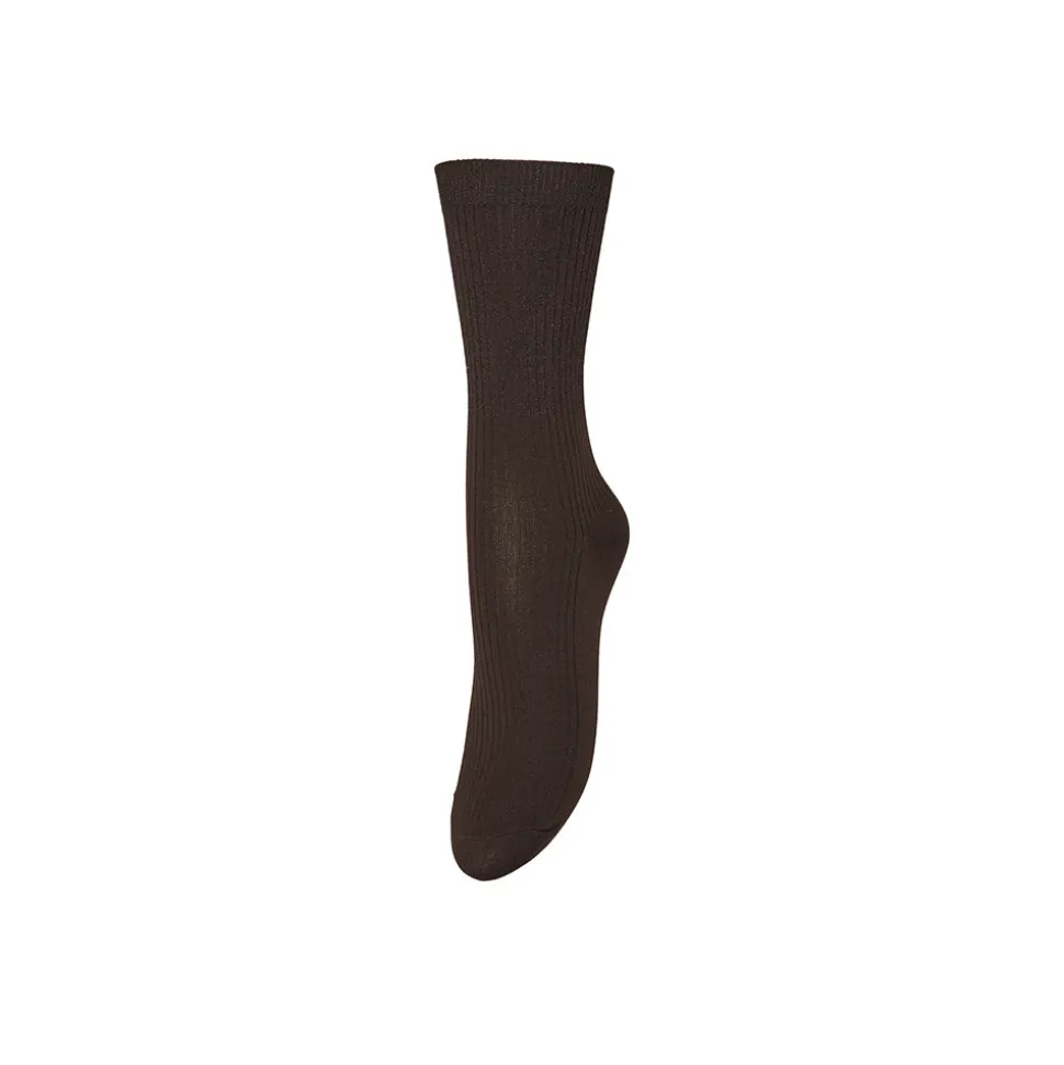 Becksöndergaard - Chaussettes Grady Glitter - Marron