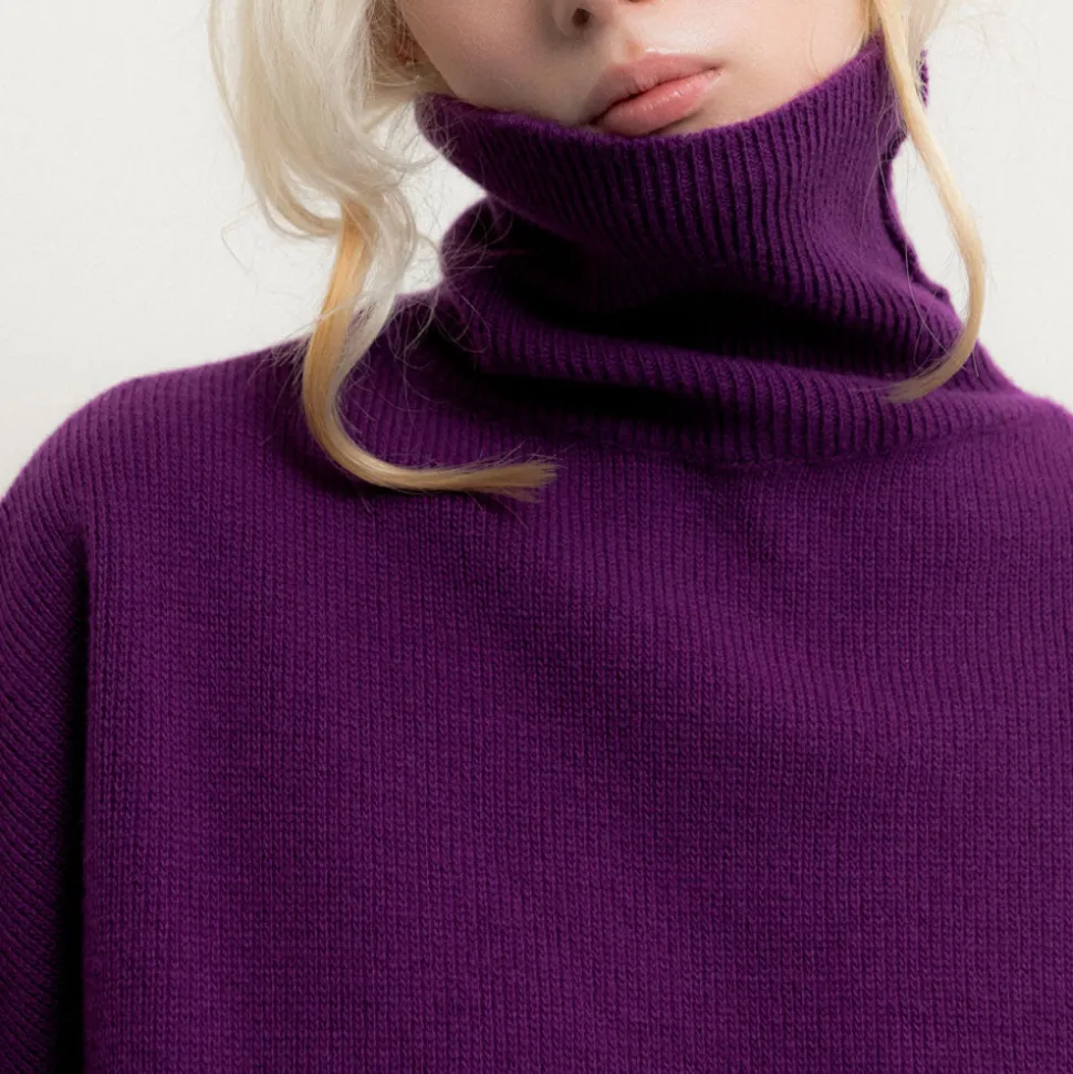 Belle Pièce - Pull Andy - Violet