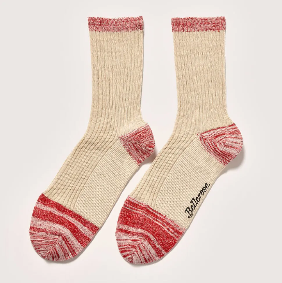Bellerose - Chaussettes Baudy - Beige/Rose
