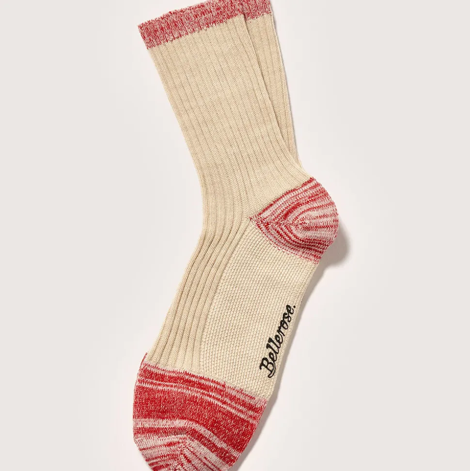 Bellerose - Chaussettes Baudy - Beige/Rose