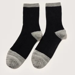 Bellerose - Chaussettes Baudy - Noir/Gris