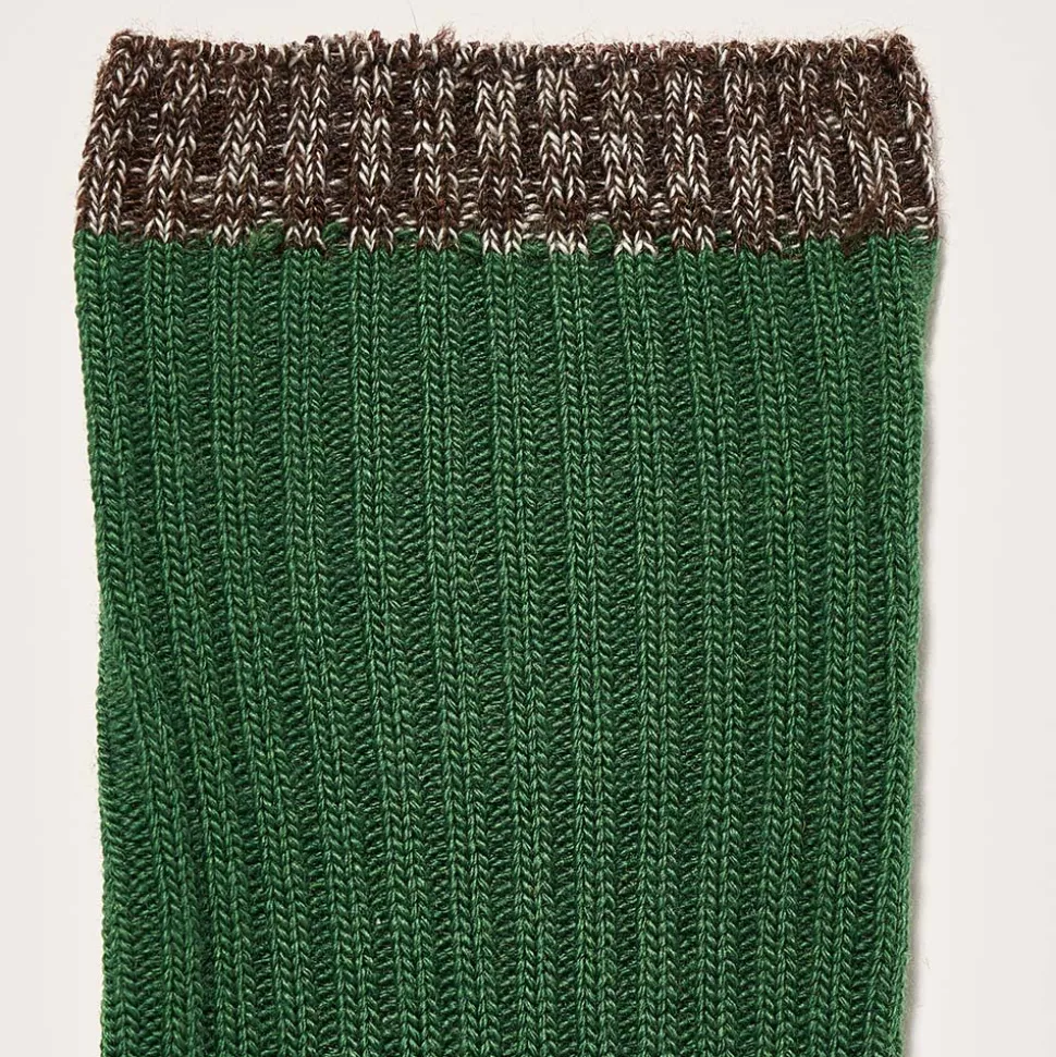 Bellerose - Chaussettes Baudy - Vert/Gris