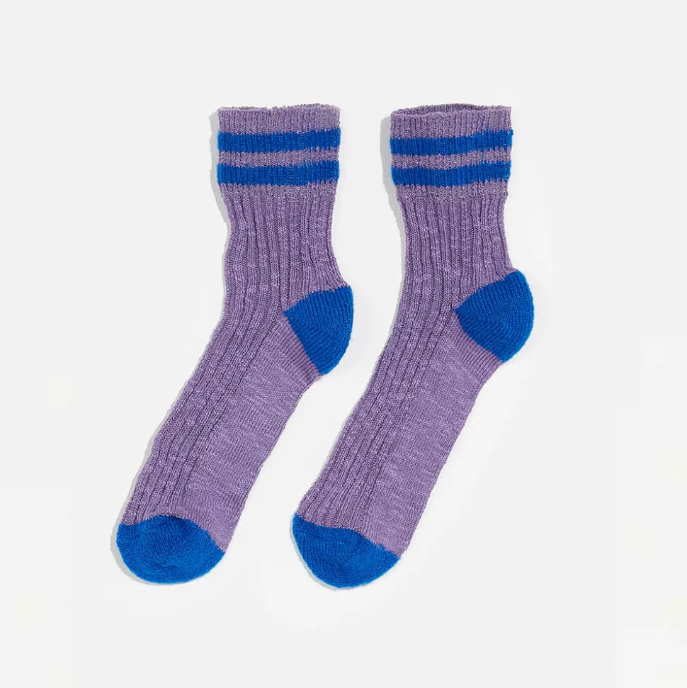 Bellerose - Chaussettes Funt - Violet