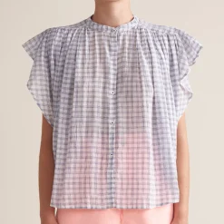 Bellerose - Chemise Chaos - Vichy bleu