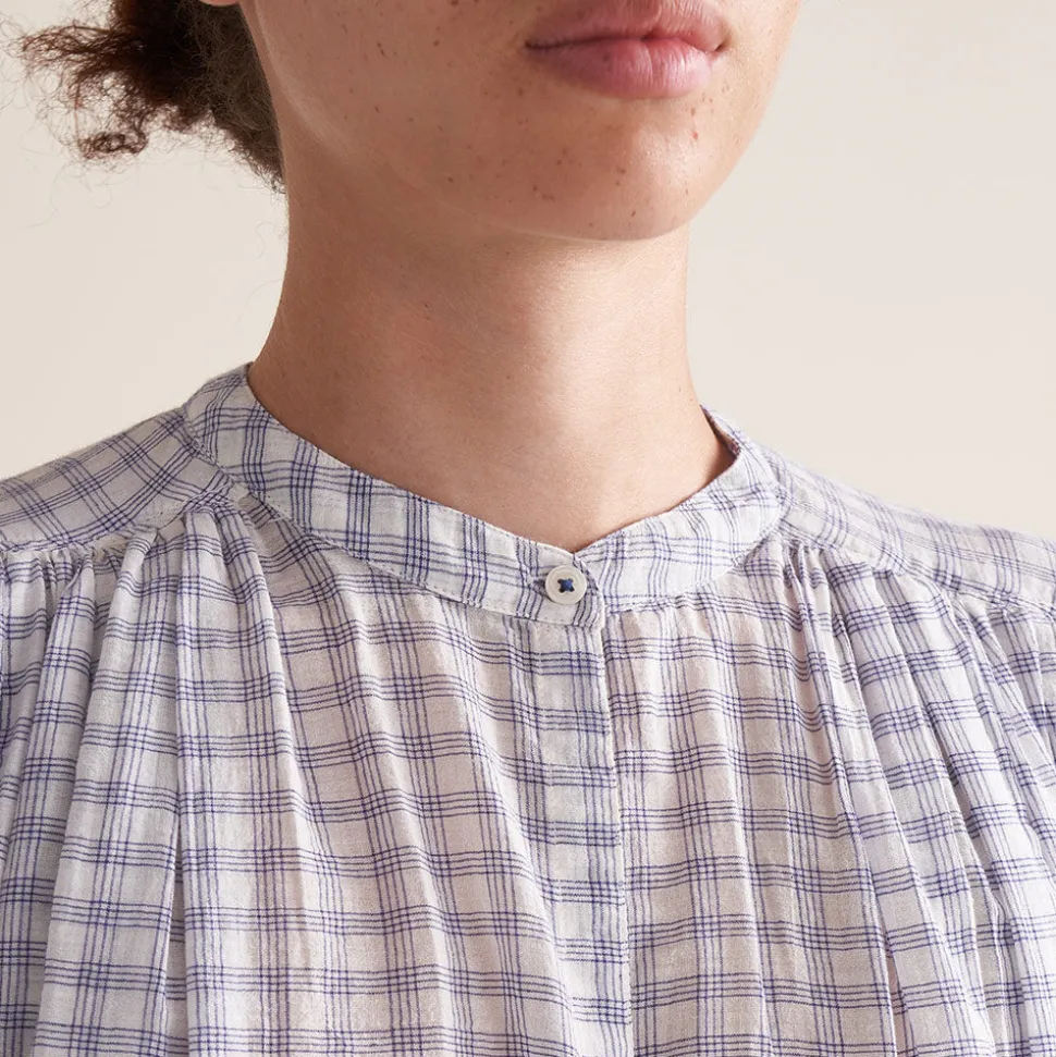 Bellerose - Chemise Chaos - Vichy bleu