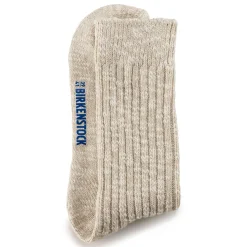 Birkenstock - Chaussettes Coton Flammé - Beige