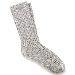 Birkenstock - Chaussettes Coton Flammé - Gris