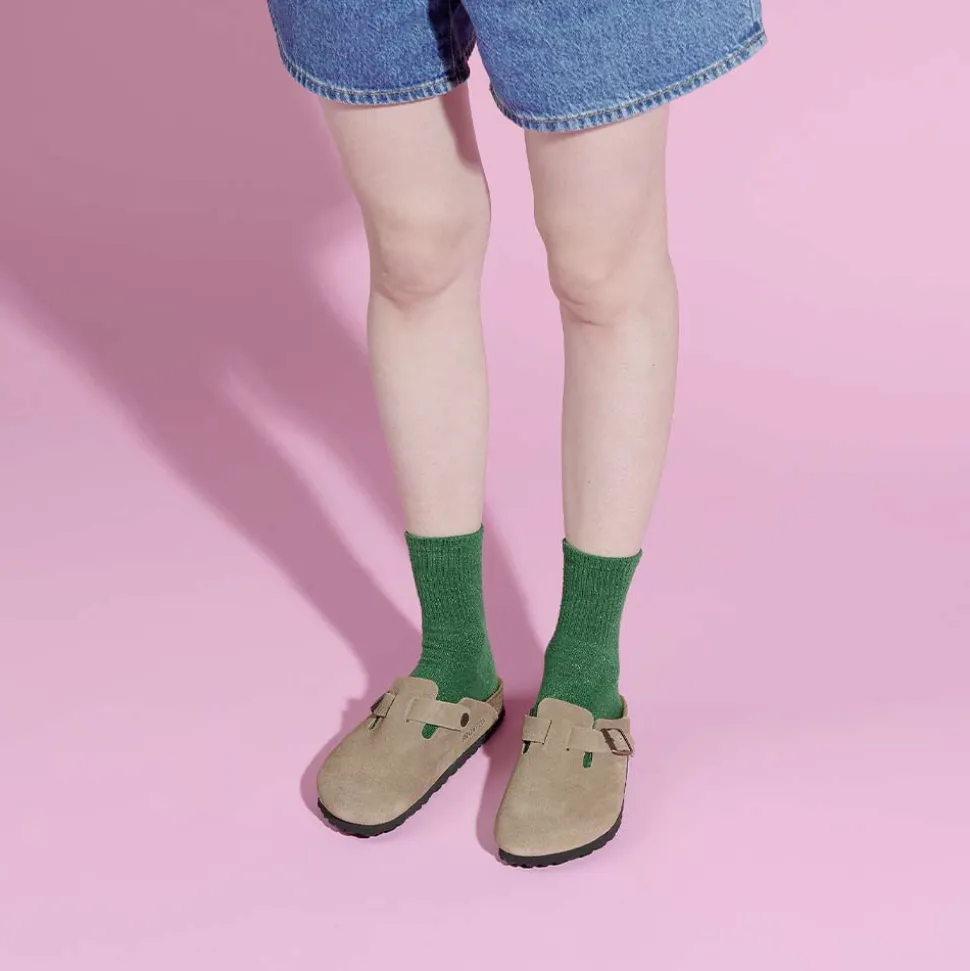 Birkenstock - Sabots Boston - Lit de pied souple - Taupe