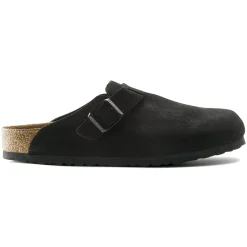 Birkenstock - Sabots Boston - Lit de pied souple - Noir