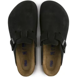 Birkenstock - Sabots Boston - Lit de pied souple - Noir