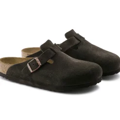 Birkenstock - Sabots Boston - Lit de pied souple - Mocha