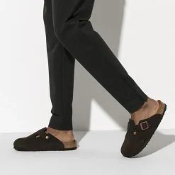 Birkenstock - Sabots Boston - Lit de pied souple - Mocha