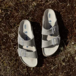 Birkenstock - Sandales Arizona - Gris