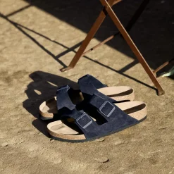 Birkenstock - Sandales Arizona - Marine