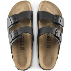 Birkenstock - Sandales Arizona cuir naturel - Noir