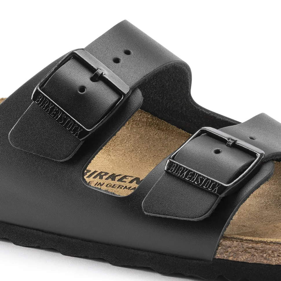 Birkenstock - Sandales Arizona cuir naturel - Noir