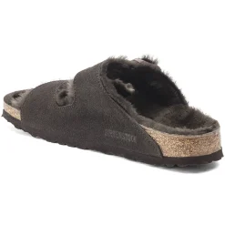 Birkenstock - Sandales Arizona en Fourrure - Mocha
