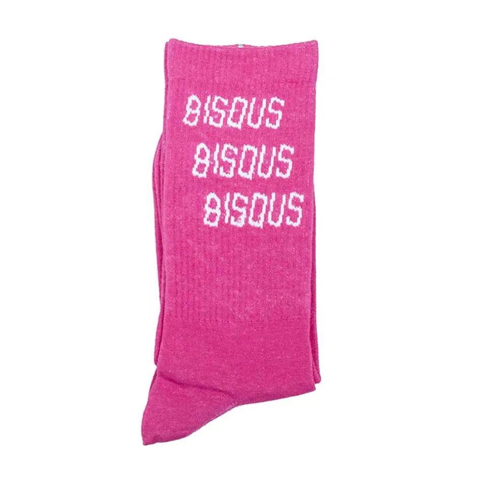 Bisous Skateboard - Chaussettes Bisous X3 - Rose
