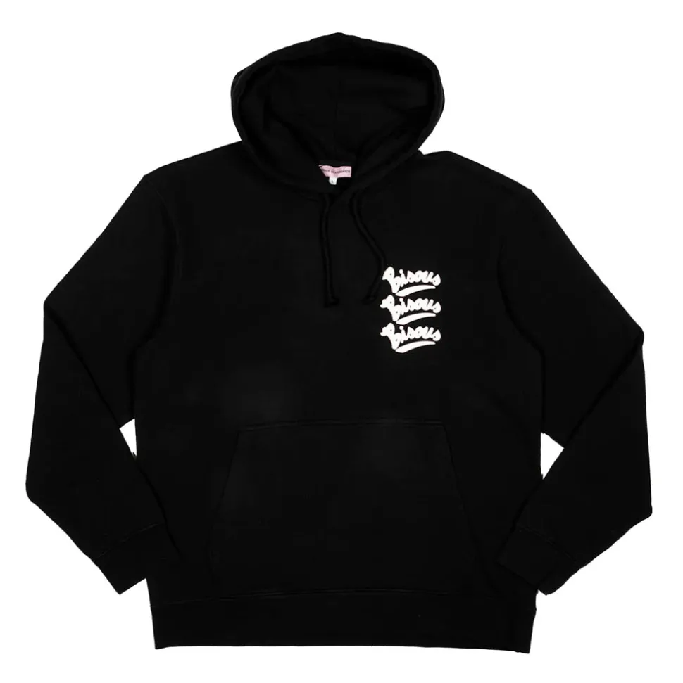 Bisous Skateboard - Sweat Gianni - Noir