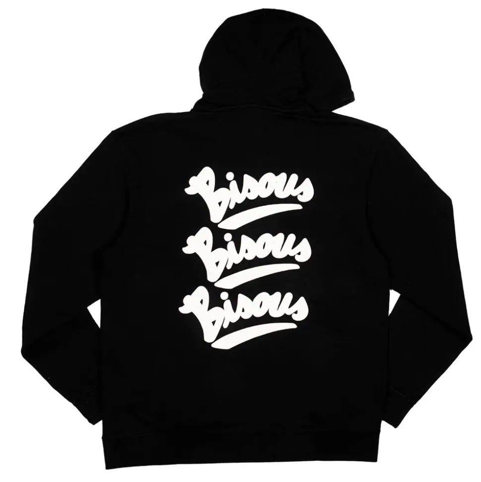 Bisous Skateboard - Sweat Gianni - Noir