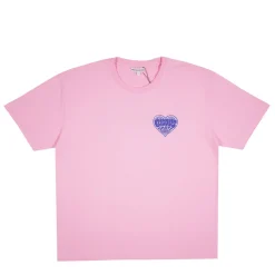 Bisous Skateboard - T-Shirt Coeur - Rose