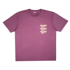 Bisous Skateboard - T-Shirt Gianni - Aubergine
