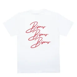 Bisous Skateboard - T-Shirt SS Cigarette - Blanc