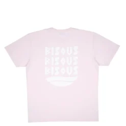 Bisous Skateboard - T-Shirt Cap D'agde - Rose