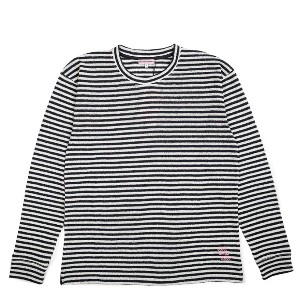 Bisous Skateboard - T-Shirt Manches longues - Marine