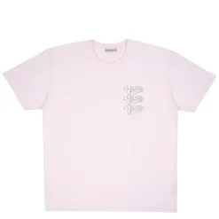 Bisous Skateboard - T-Shirt Gianni - Rose